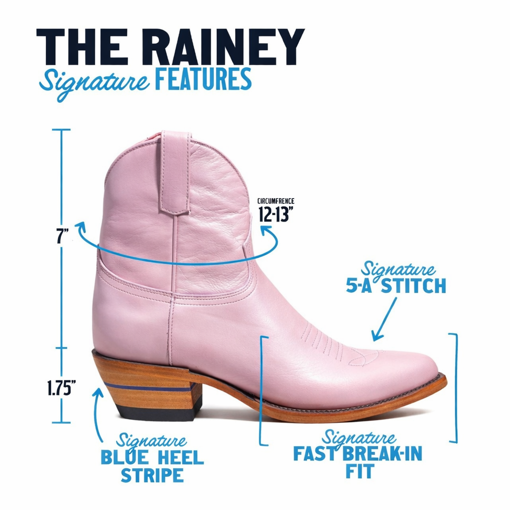 The Rainey women's ankle boot in Dust Storm Pink