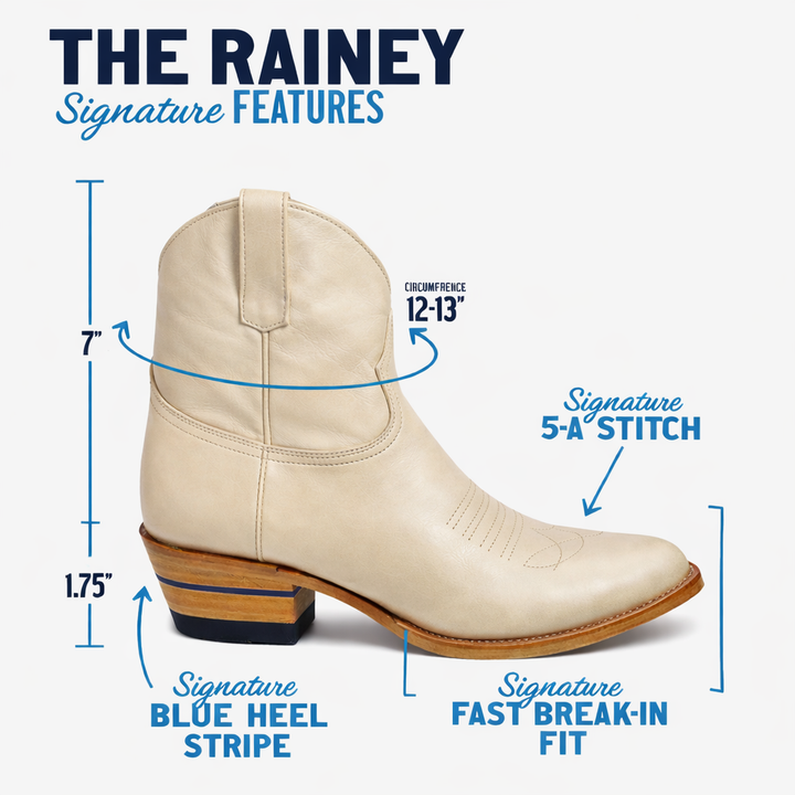 The Rainey women's ankle boot in Destination Nowhere Cream