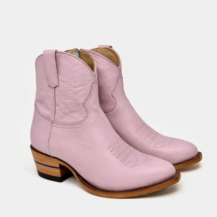 The Rainey women's ankle boot in Dust Storm Pink