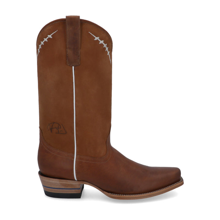 The VY — Alvies x Vince Young boot, Pigskin Brown colorway, view 1