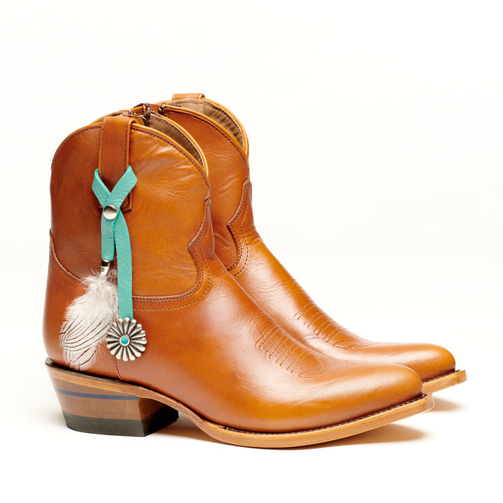 Turkish Bay Turquoise with Flower Charm