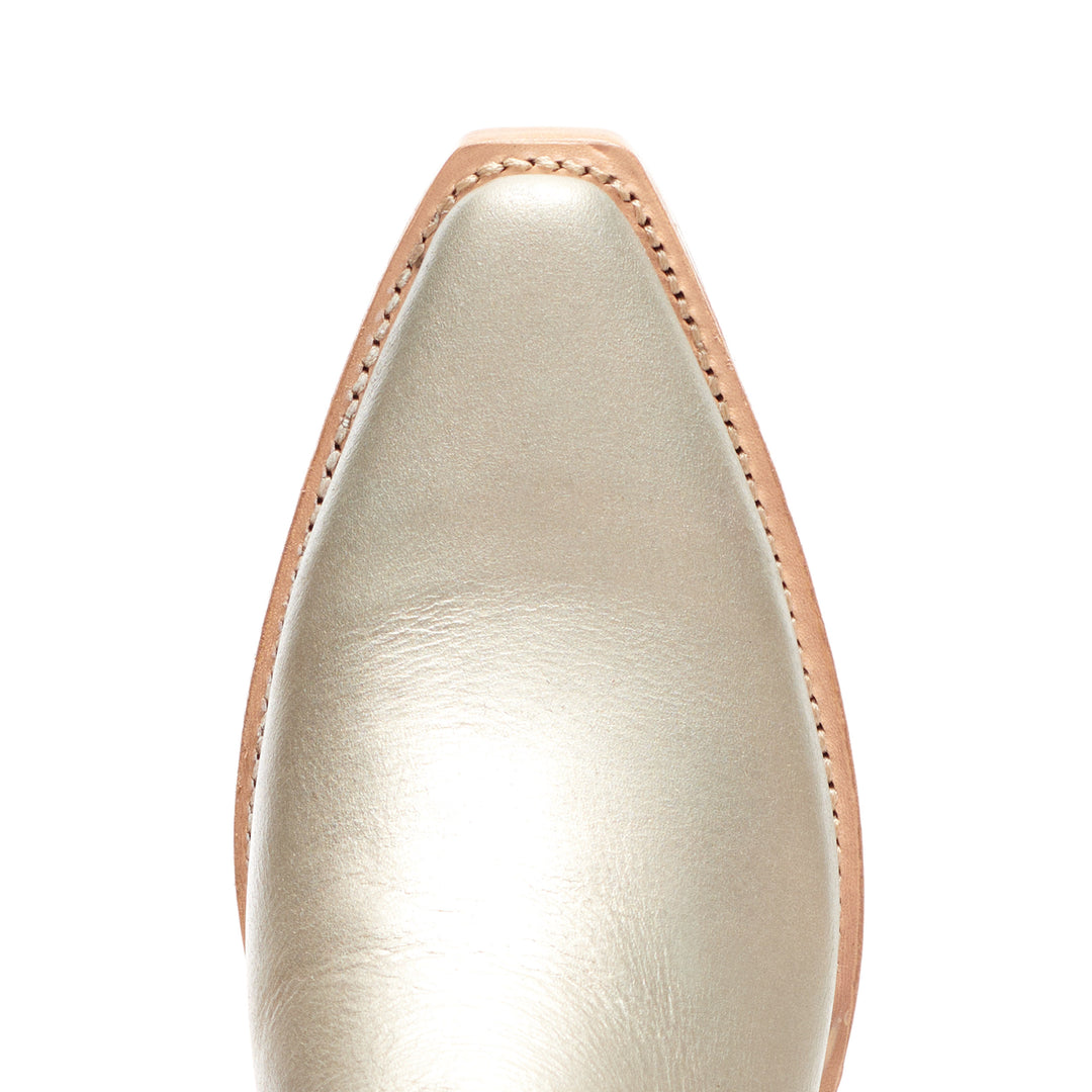 The Trinity women's ankle boot in 3 Nines Fine Silver