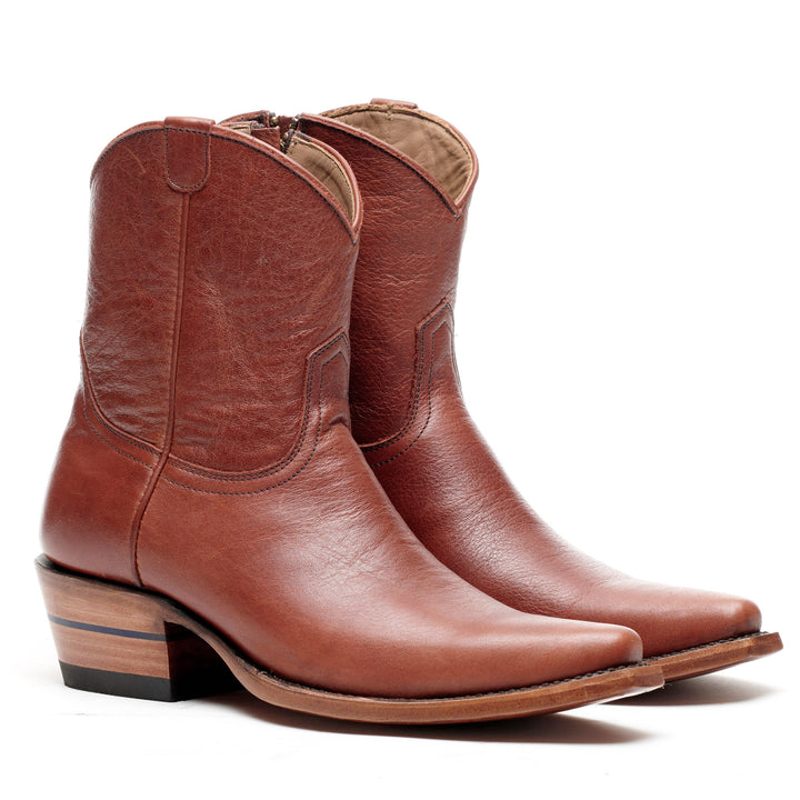 The Trinity women's ankle boot in Special Reserve Merlot