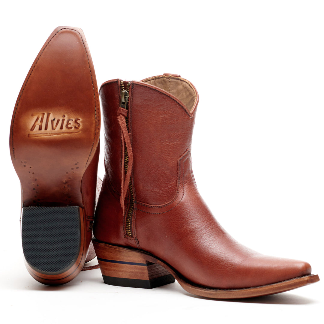 The Trinity women's ankle boot in Special Reserve Merlot