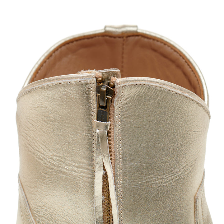 The Trinity women's ankle boot in 3 Nines Fine Silver