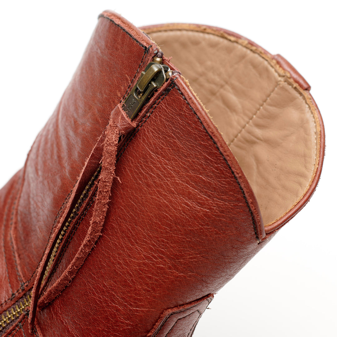 The Trinity women's ankle boot in Special Reserve Merlot