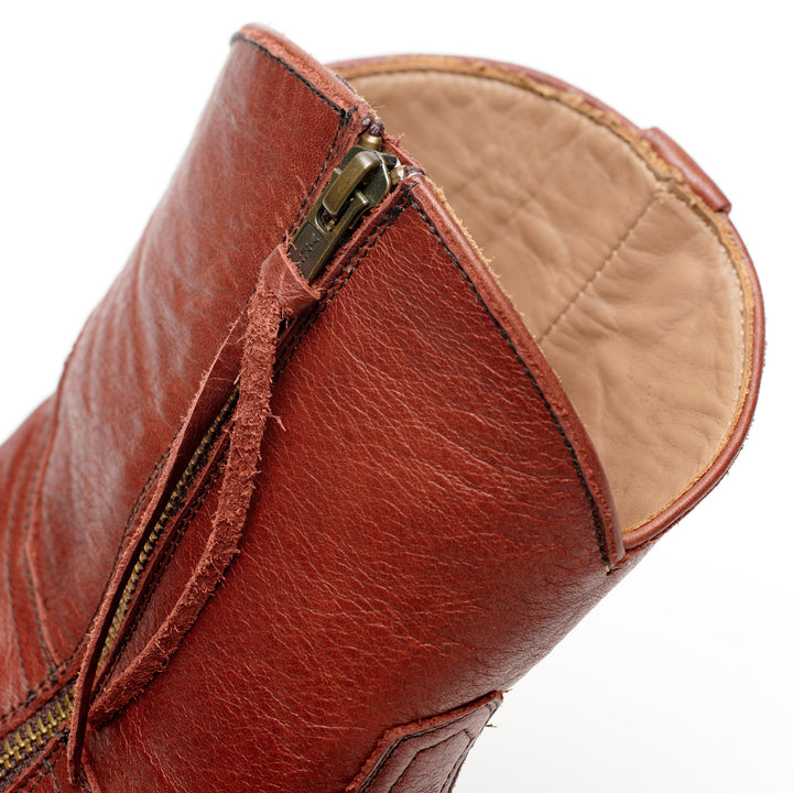 The Trinity women's ankle boot in Special Reserve Merlot