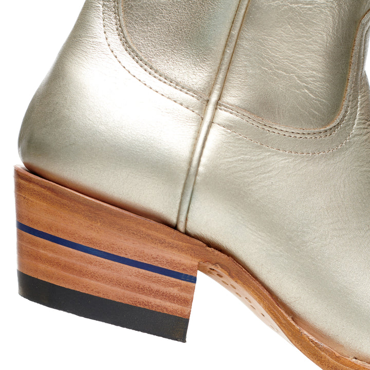 The Trinity women's ankle boot in 3 Nines Fine Silver