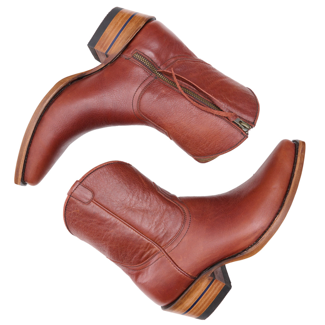 The Trinity women's ankle boot in Special Reserve Merlot