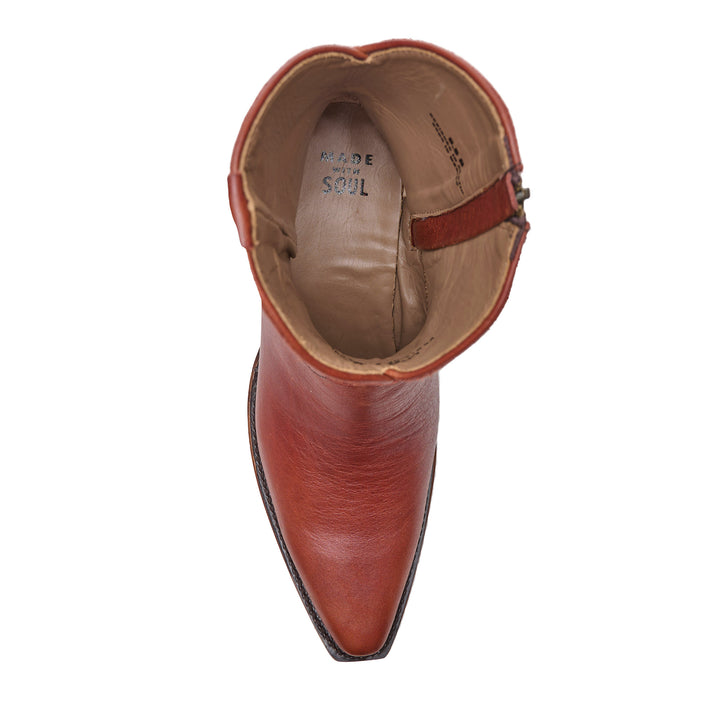 The Trinity women's ankle boot in Special Reserve Merlot