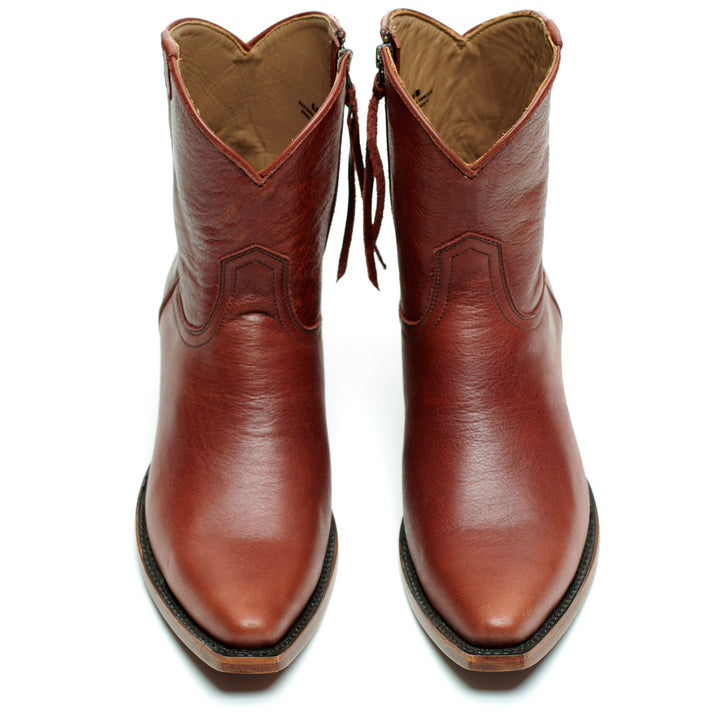 The Trinity women's ankle boot in Special Reserve Merlot