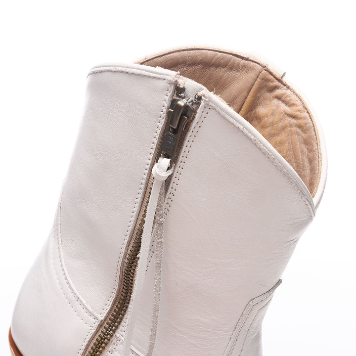 The Trinity women's ankle boot in Snowpocalypse White