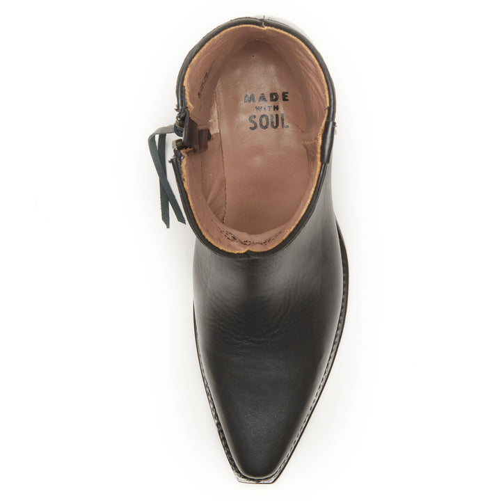 The Trinity women's ankle boot in Past Midnight Black