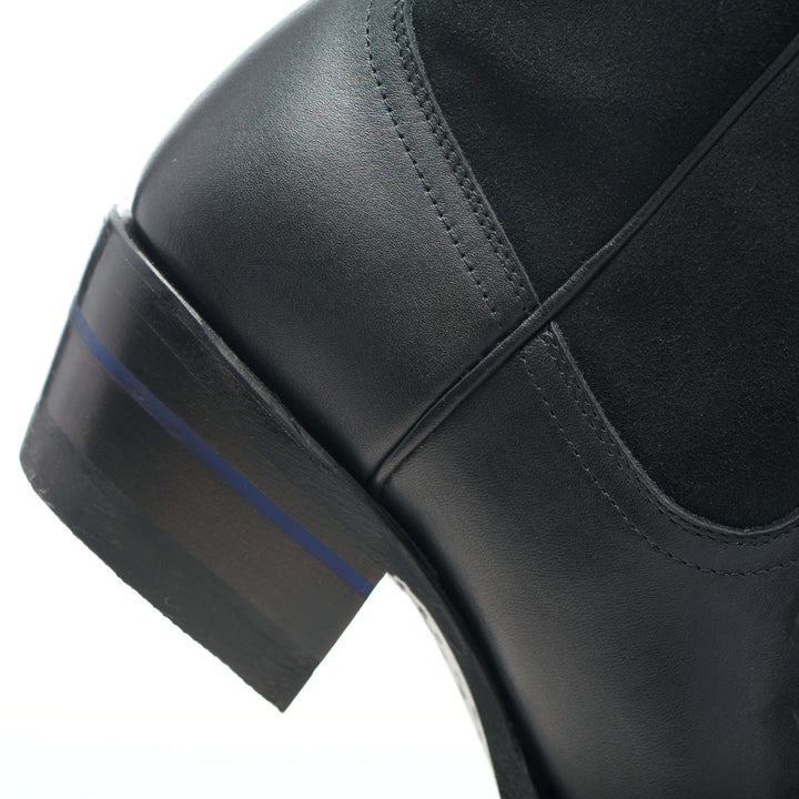 The Perry Lane women's knee-high boot in Rebelle of the Ball Black