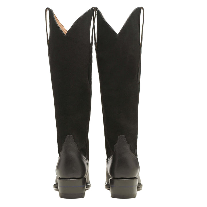 The Perry Lane women's knee-high boot in Rebelle of the Ball Black