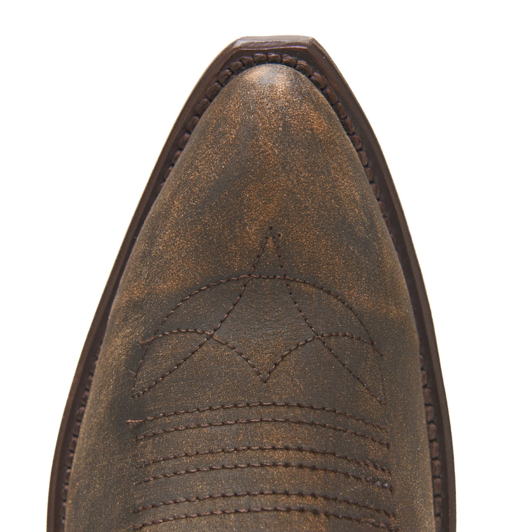 The Guadalupe women's tall boot in Cask Strength Dark Brown