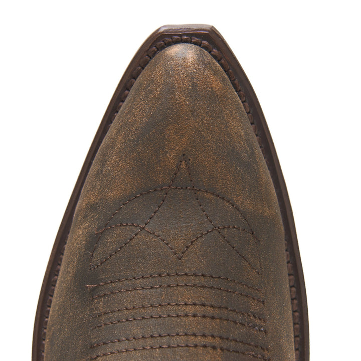 The Guadalupe women's tall boot in Cask Strength Dark Brown