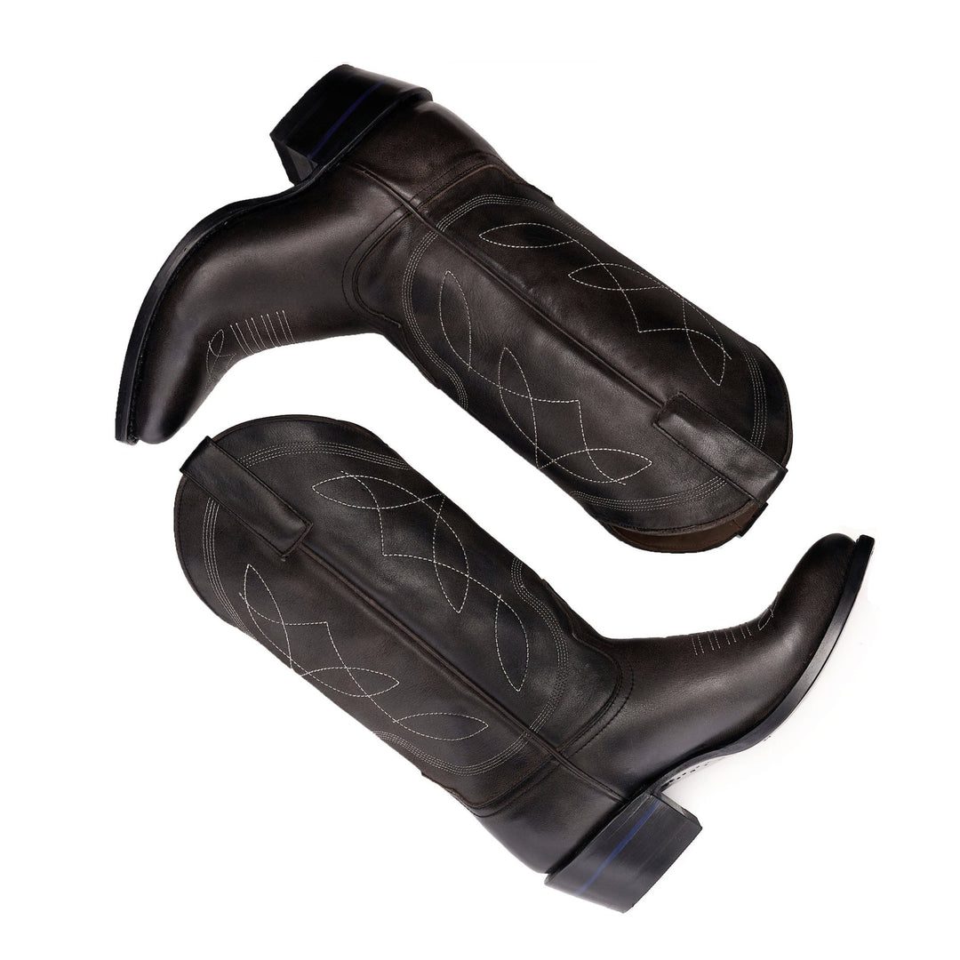 The Guadalupe women's tall boot in Dead Mans Kiss Black