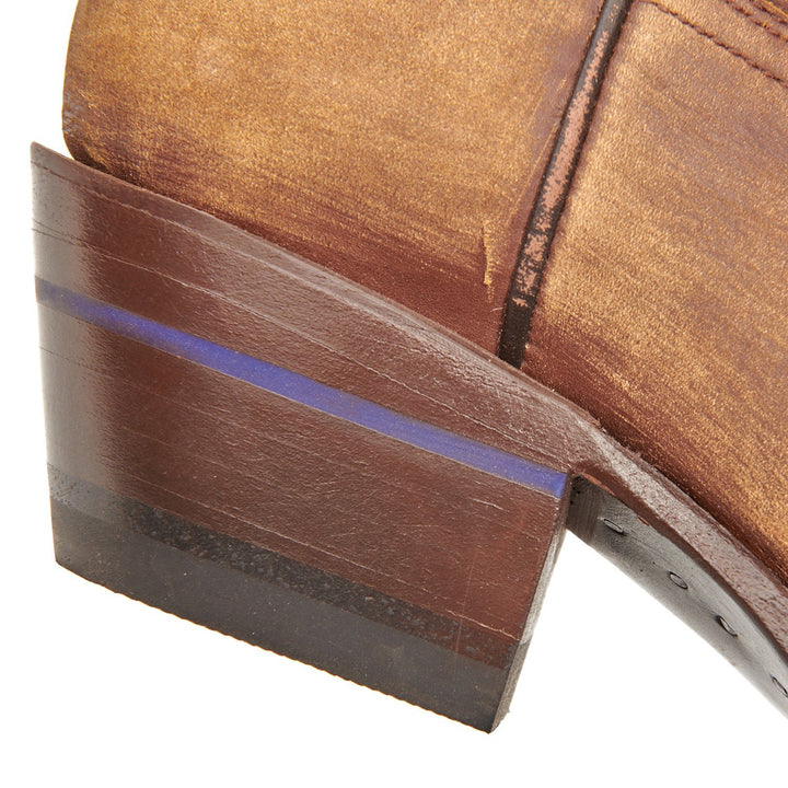 The Guadalupe women's tall boot in Anejo Nightcap Brown