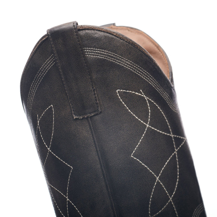 The Guadalupe women's tall boot in Dead Man's Kiss Black