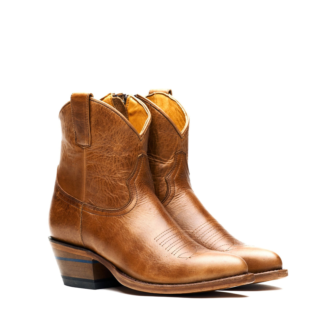 The Rainey women's ankle boot in Marfa in the 70s